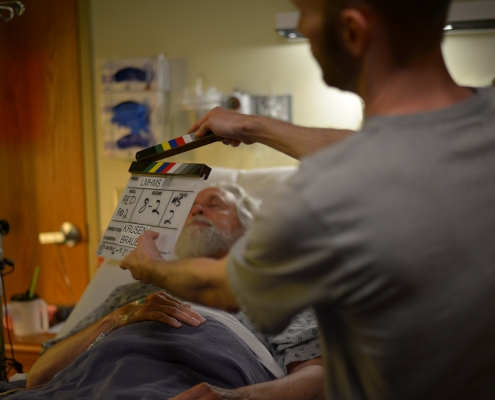 Let Me Have My Son - Messenger Films - Hospital Set Slate - Stringline Pictures