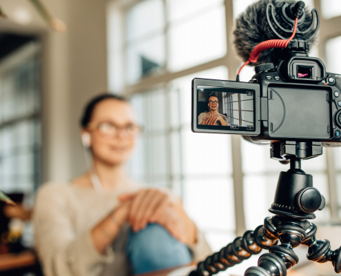 how to make a training video recording