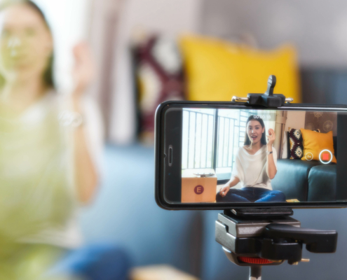 how to make videos for social media phone recording